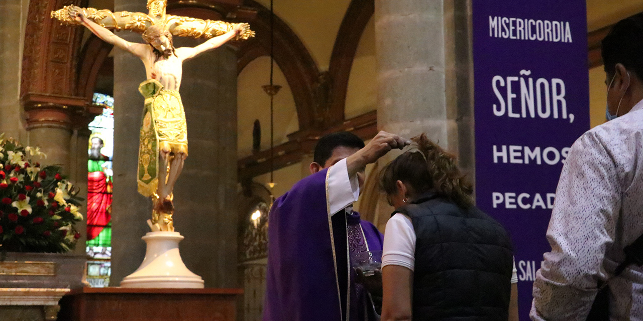 Miércoles de ceniza será en casa debido al Covid-19