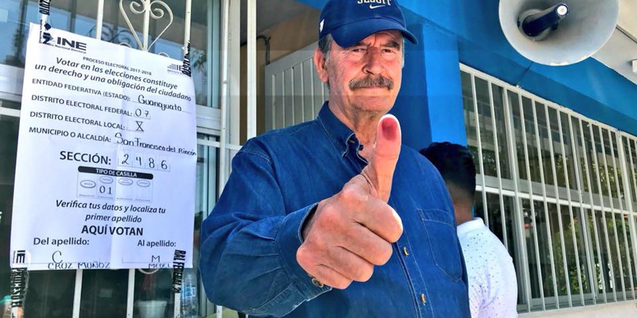 Vicente Fox pide no votar por Morena en las próximas elecciones | El Imparcial de Oaxaca