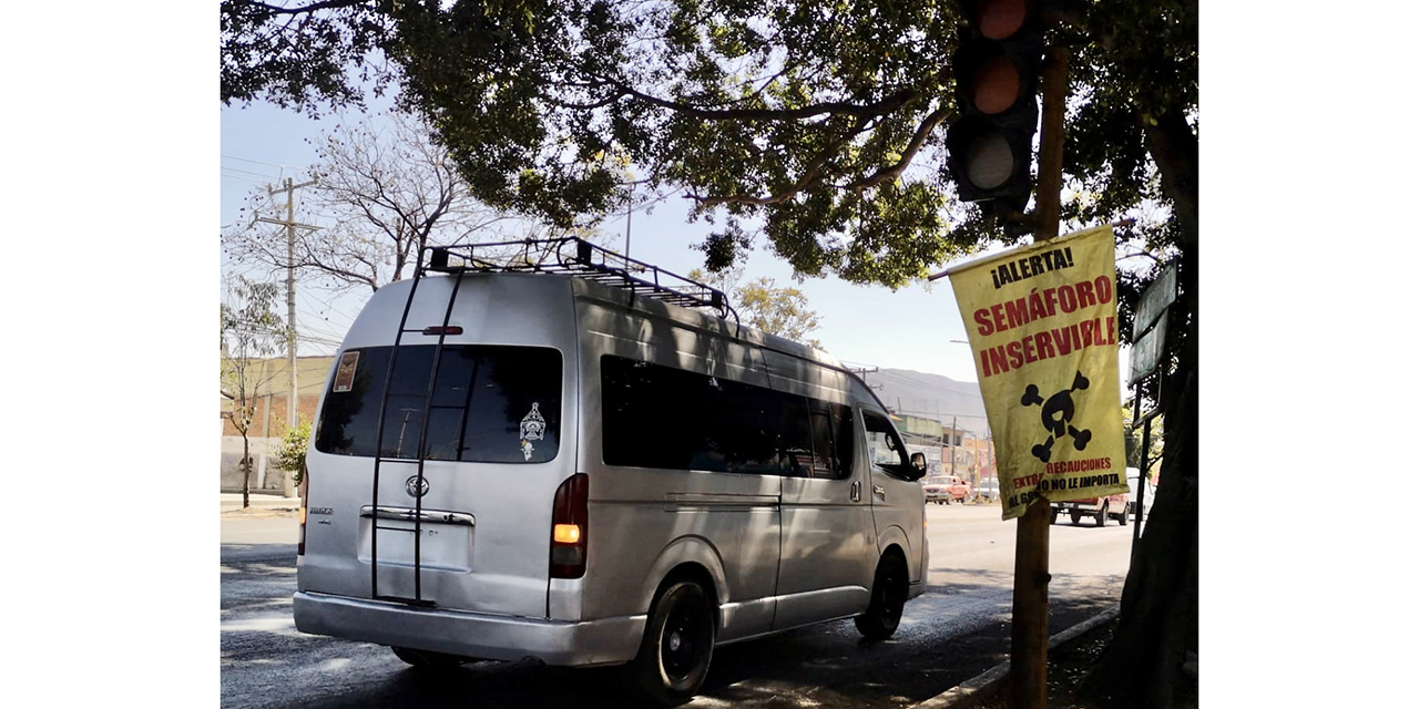 Autoridades de Oaxaca abandonan semáforos descompuestos | El Imparcial de Oaxaca