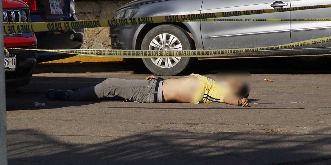¡Ejecutan a un hombre en el Mercado de las Flores!