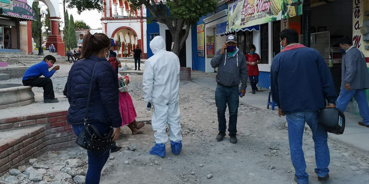 Promueven brigadas en Tlaxiaco por alarmante índice de contagios | El Imparcial de Oaxaca