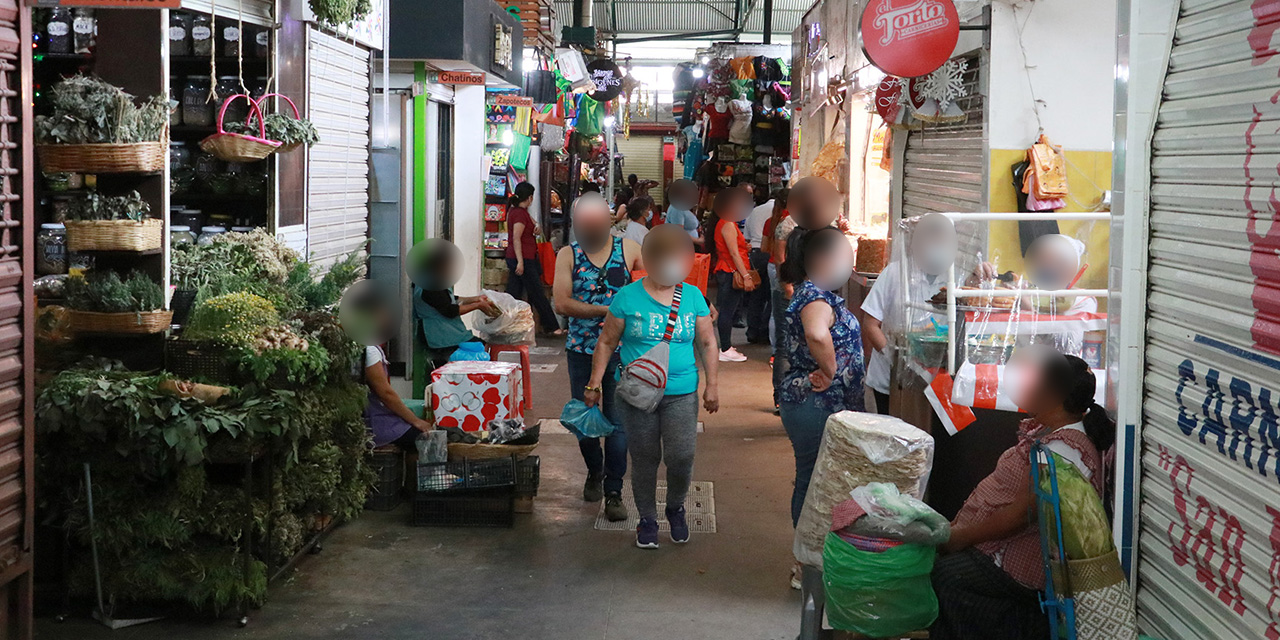 Locatarios del Mercado 20 de Noviembre sin esperanzas de reactivación económica | El Imparcial de Oaxaca