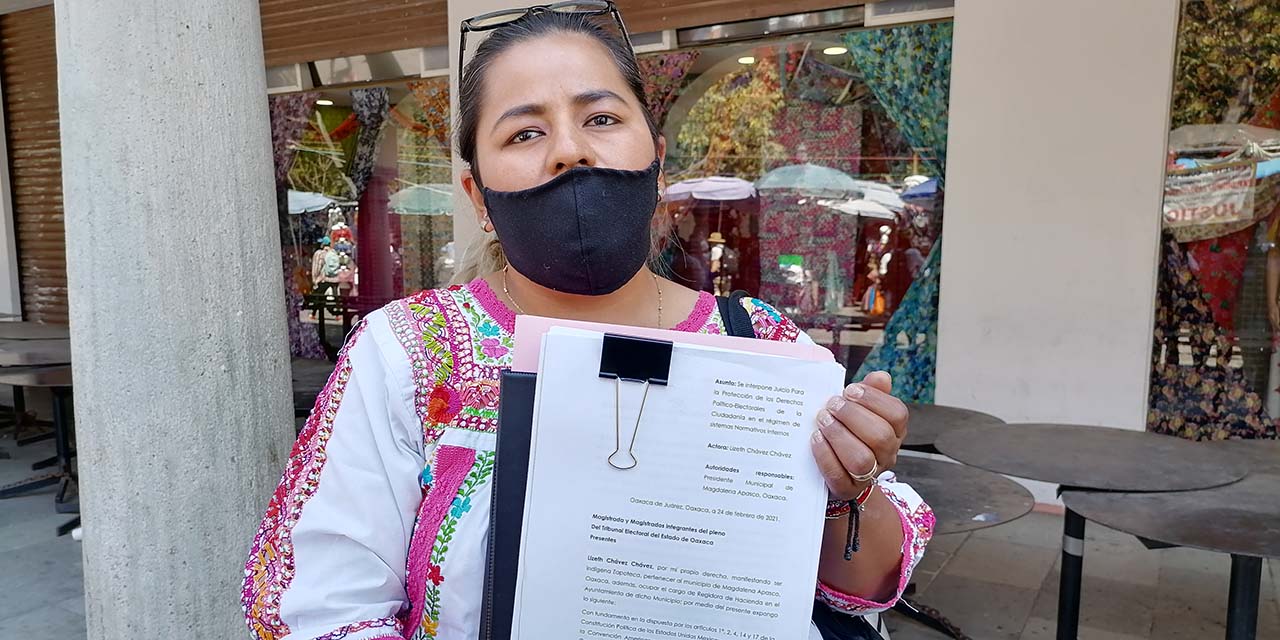 Regidora denuncia a edil por violencia política en Magdalena Apasco | El Imparcial de Oaxaca Regidora denuncia a edil por violencia política en Magdalena Apasco | El Imparcial de Oaxaca