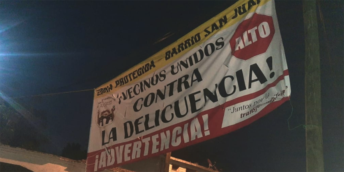 Vecinos se organizan para combatir la delincuencia en Cuilápam
