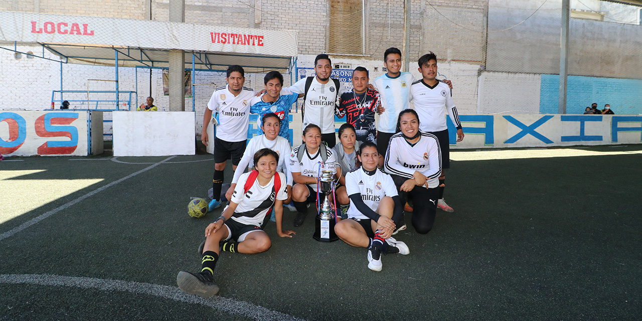 Torres Vip se coronan campeones del torneo mixto