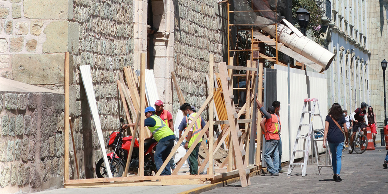 Invierten 3.7 mdp en reconstrucción de la Catedral de Oaxaca | El Imparcial de Oaxaca