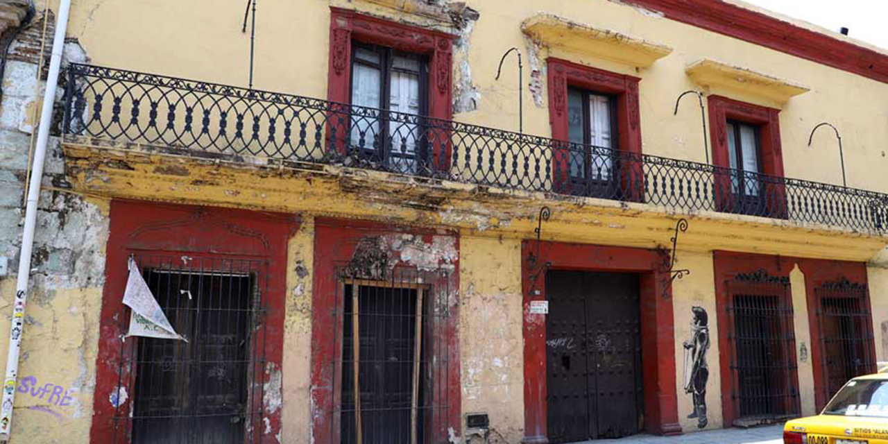 Urge frenar deterioro de inmuebles en el Centro Histórico de Oaxaca | El Imparcial de Oaxaca