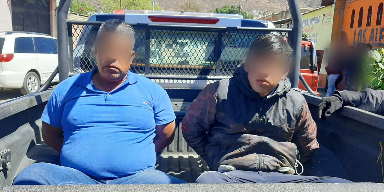 Cazan a presuntas ladrones en la Central de Abasto