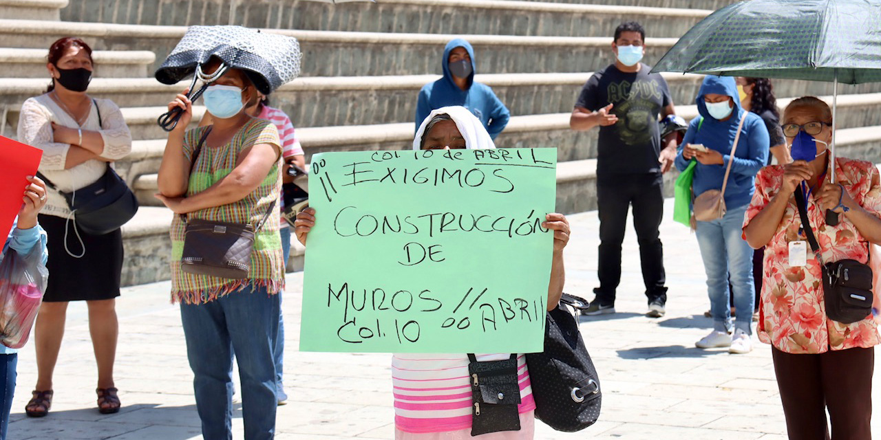 Exigen obras en colonia 10 de Abril de Santa Rosa Panzacola | El Imparcial de Oaxaca