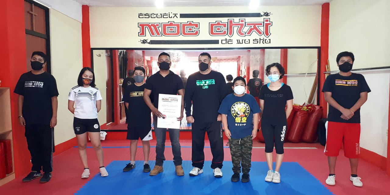 De Oaxaca para la Sultana del norte en artes marciales chinas