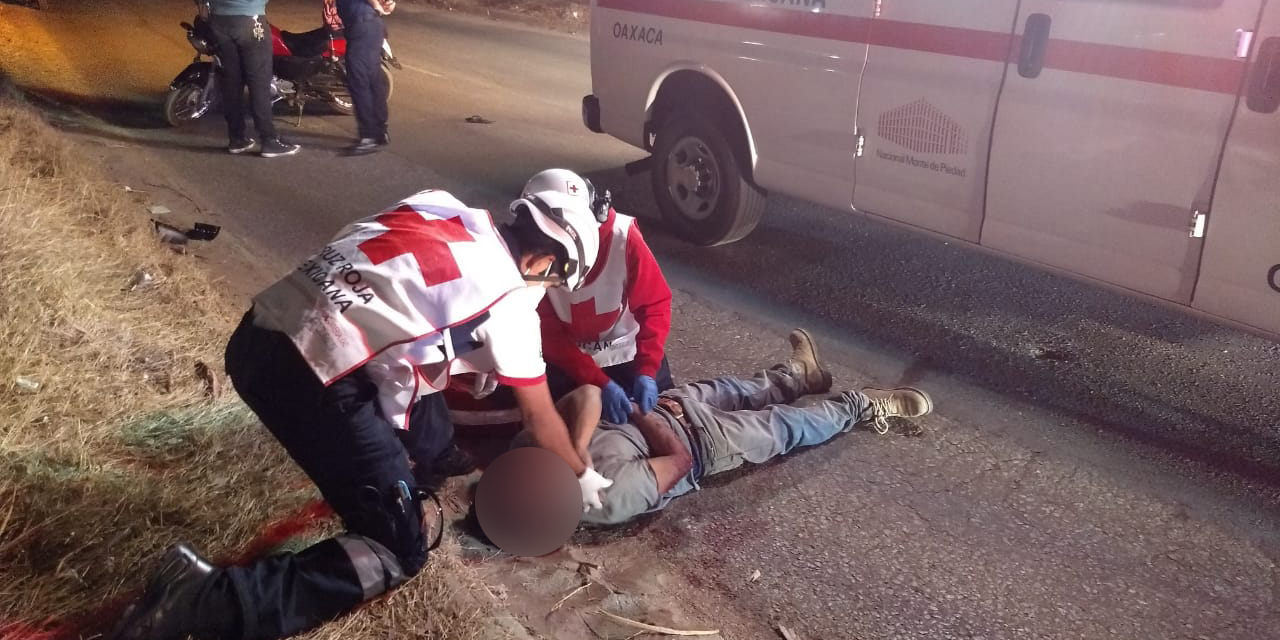 Aparatoso choque en Símbolos Patrios deja un herido y daños materiales