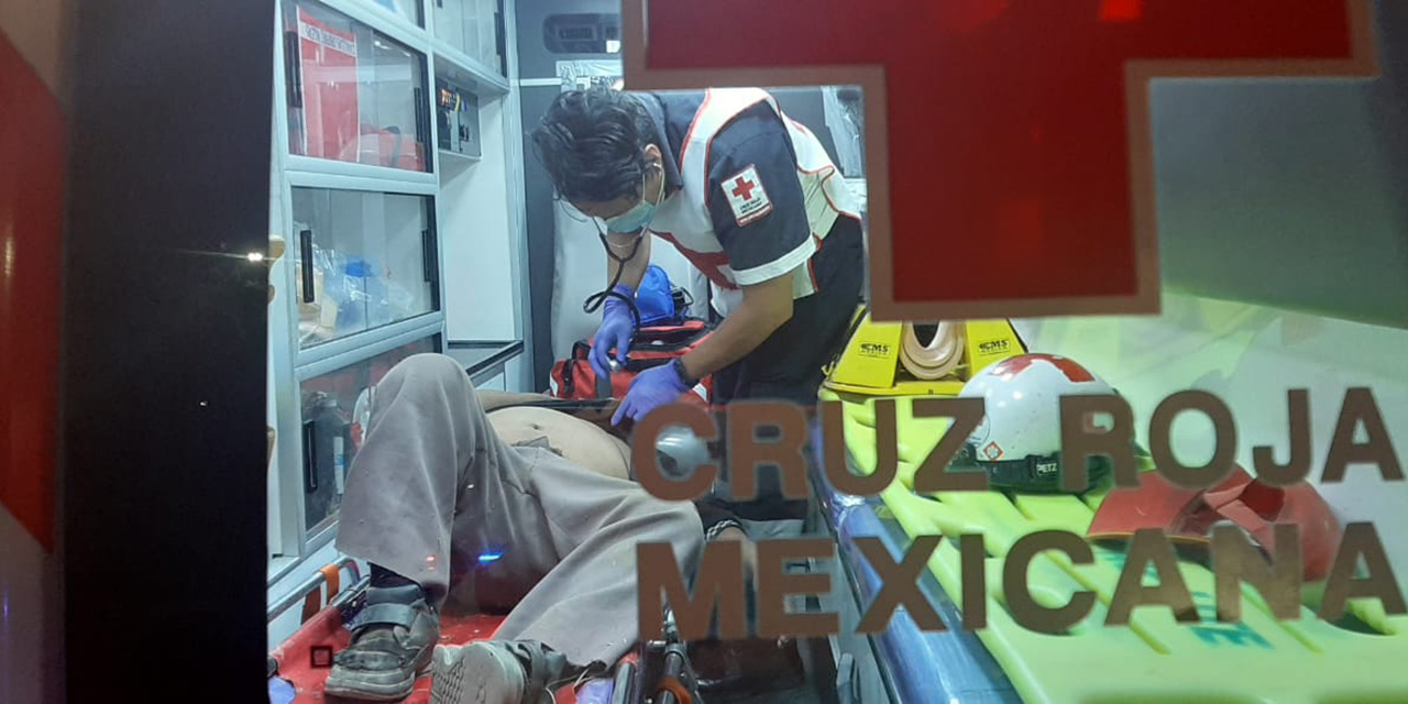 Ciclista en estado de ebriedad cae y se lesiona en Avenida Ferrocarril | El Imparcial de Oaxaca