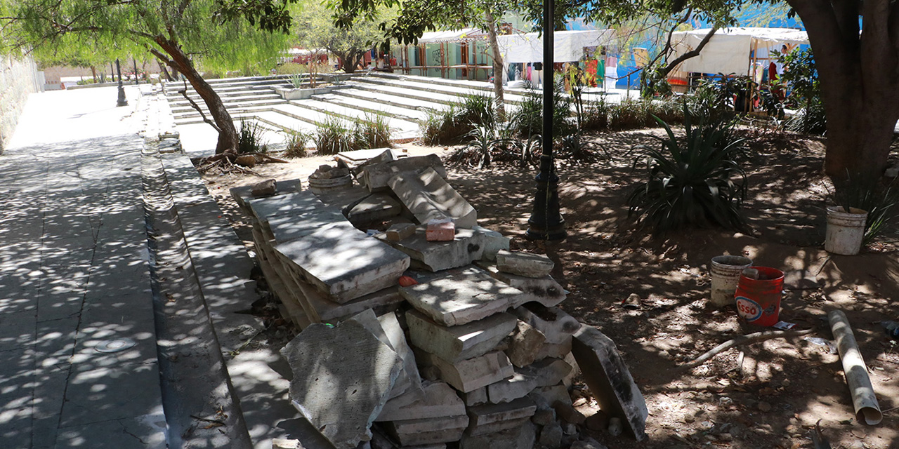 Plazuela del Carmen Alto,  en ruinas y abandonada | El Imparcial de Oaxaca