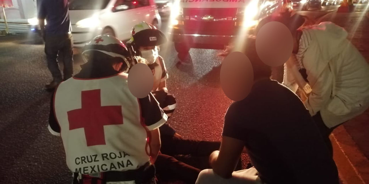 Arrollan a mujer motociclista en la glorieta Lázaro Cárdenas | El Imparcial de Oaxaca