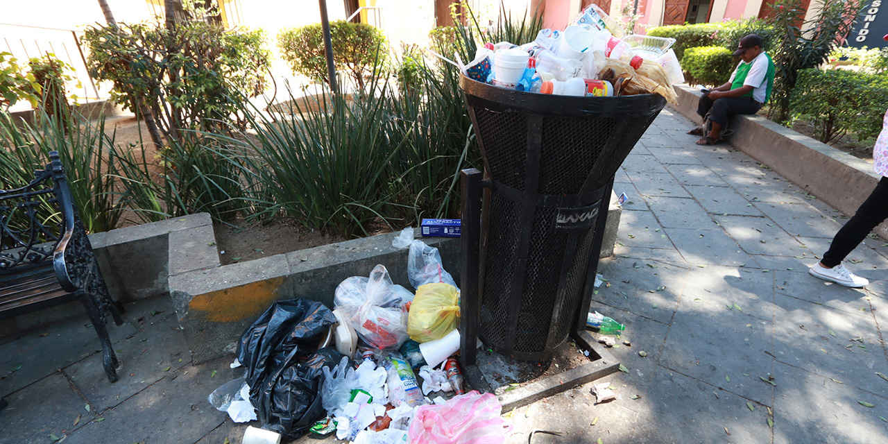 Contaminación, el mayor problema del Jardín San Francisco en Oaxaca | El Imparcial de Oaxaca