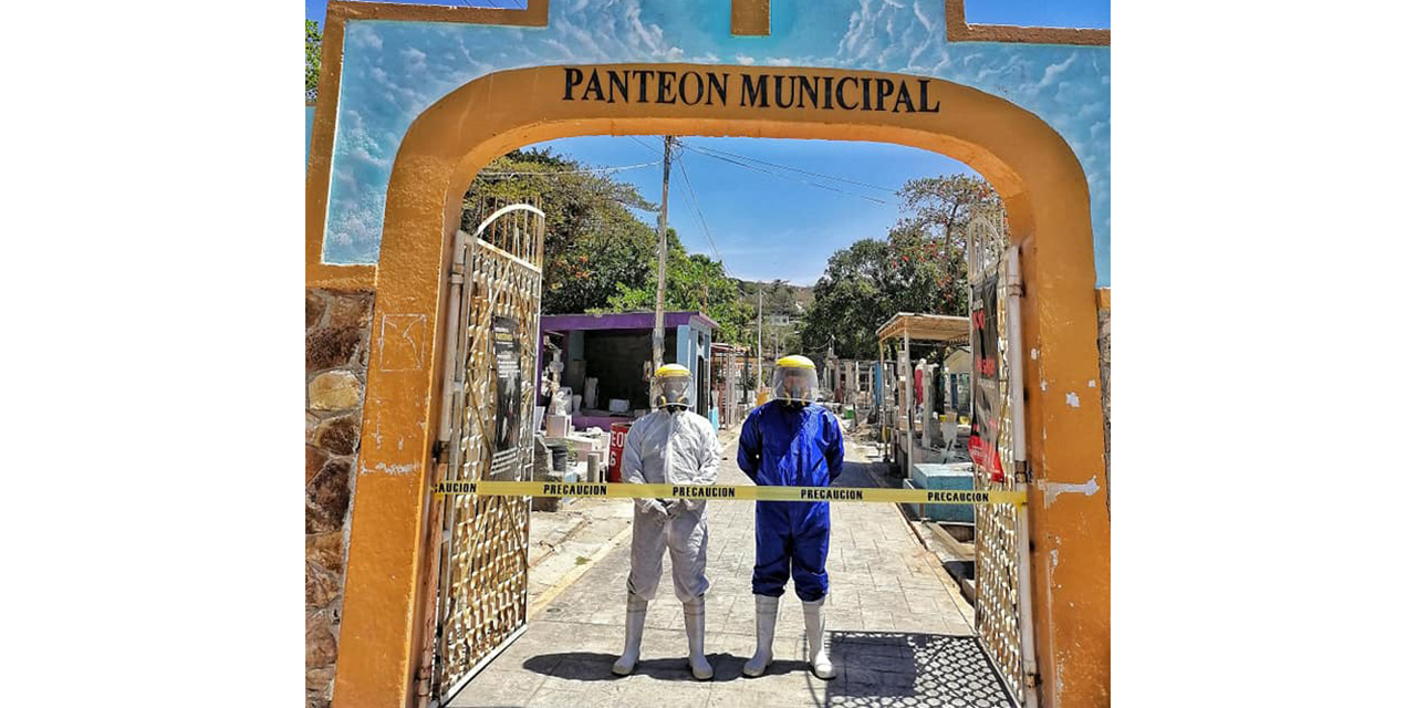 Cierran puertas del panteón en Salina Cruz | El Imparcial de Oaxaca