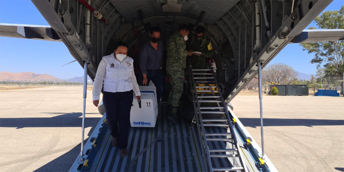 Llegada de 21 mil 450 dosis para dar continuidad proceso de vacunación contra el Covid-19 en Valles Centrales | El Imparcial de Oaxaca