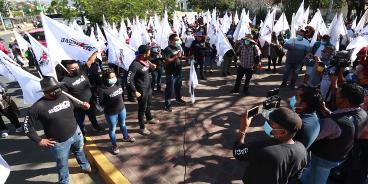 Marcha UACOL, exigen apoyos para artesanos, comunidades y justicia por asesinatos de lideres sociales | El Imparcial de Oaxaca