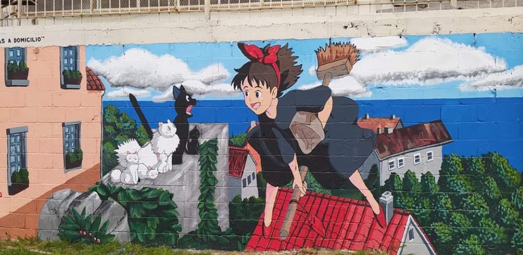 Artistas realizaron una serie de murales de Studio Ghibli | El Imparcial de Oaxaca