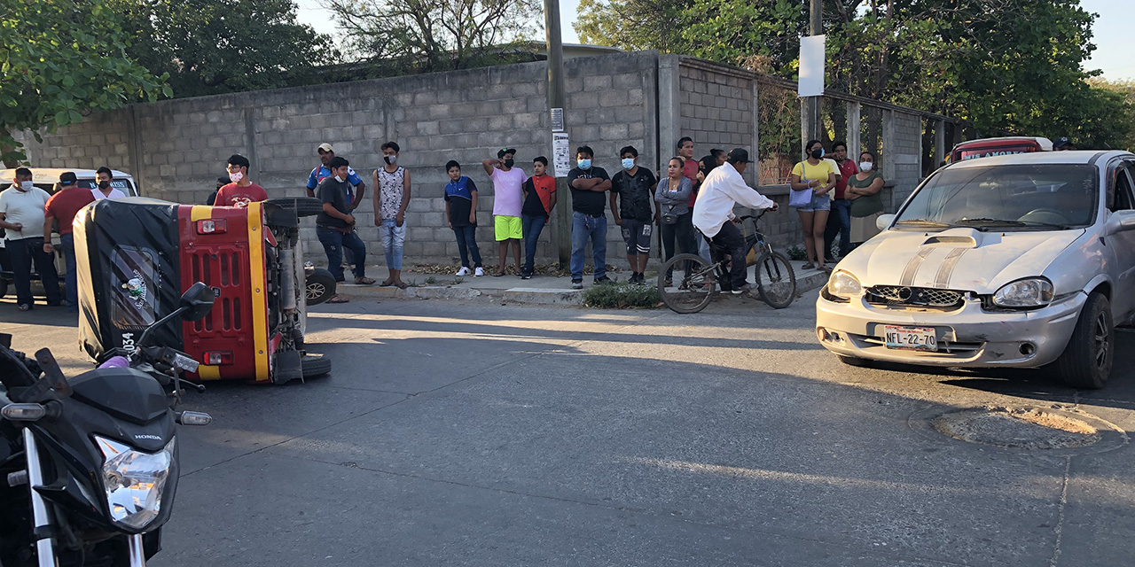 Aparatoso choque en Juchitán | El Imparcial de Oaxaca
