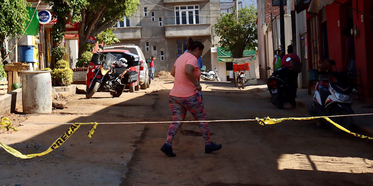 Ayuntamiento de Oaxaca deja obras a medias en La Cascada | El Imparcial de Oaxaca