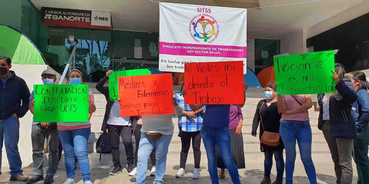 Trabajadores de los SSO toman oficinas de la calle Violetas, denuncian desatención | El Imparcial de Oaxaca