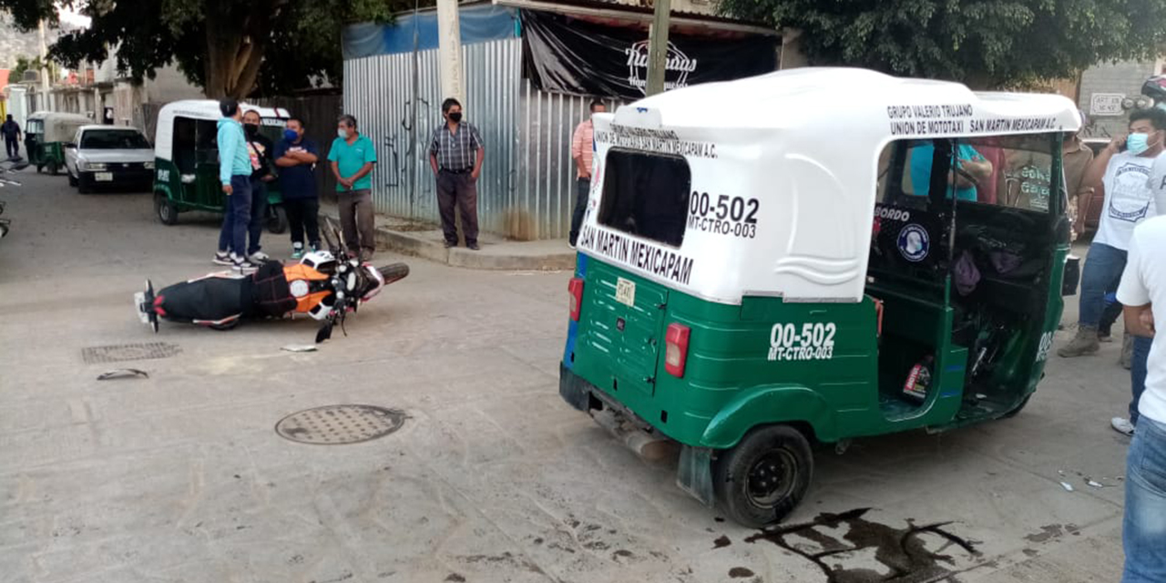 Duelo de imprudencia en San Martín Mexicápam