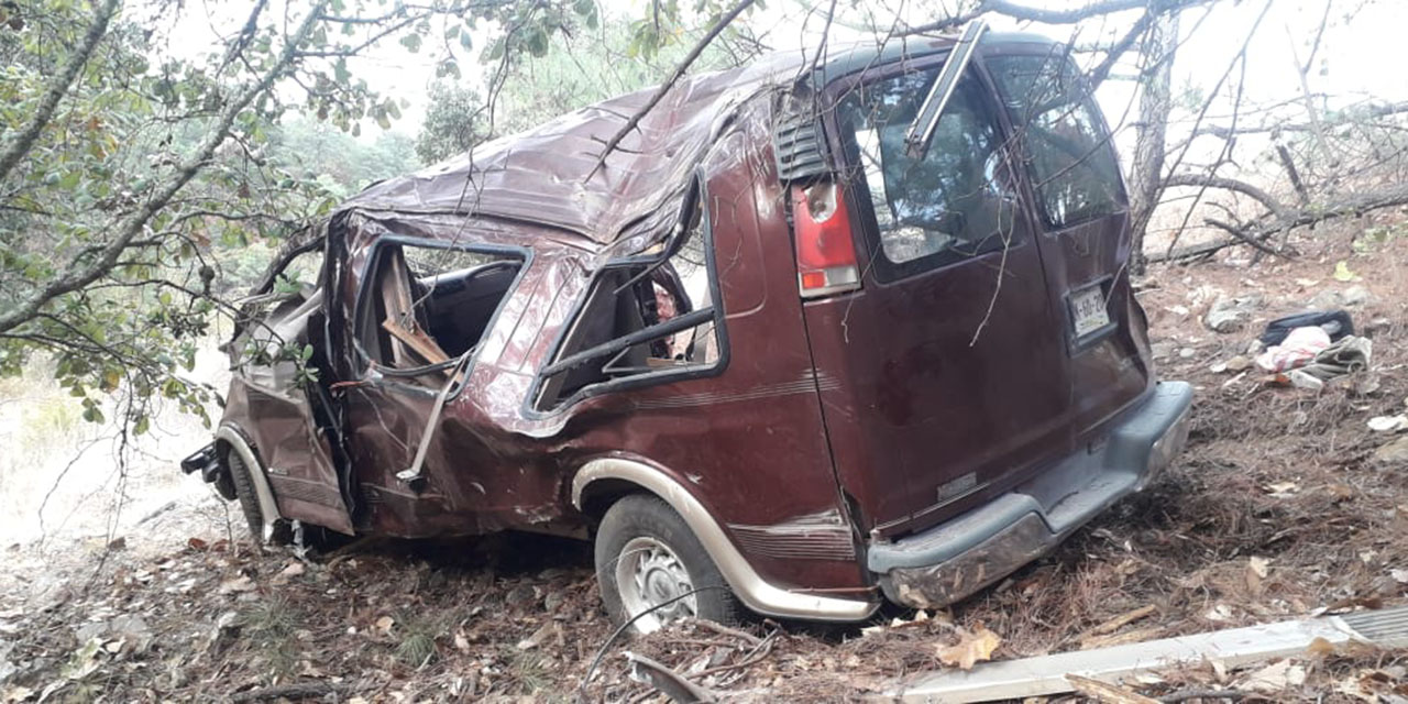 Fatal accidente en la carretera a La Carbonera