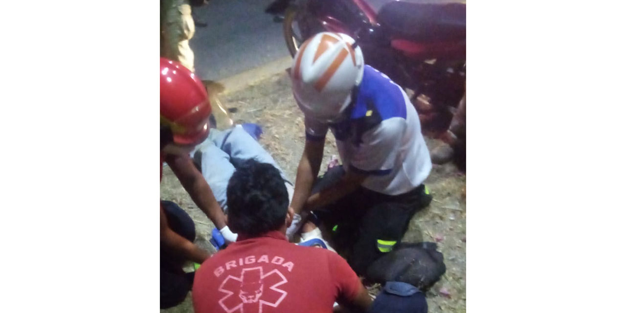 Ebrio motociclista derrapa en la colonia Buenos Aires | El Imparcial de Oaxaca