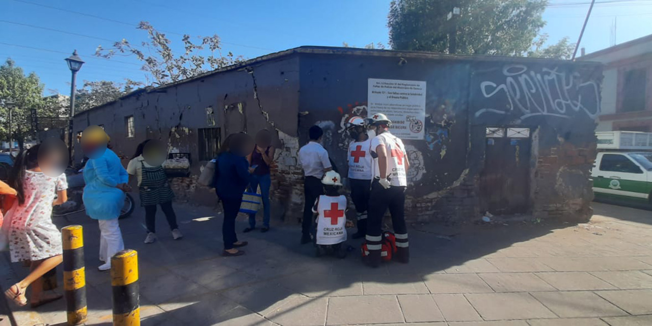 Atacan con arma blanca a un hombre en el periférico de Oaxaca