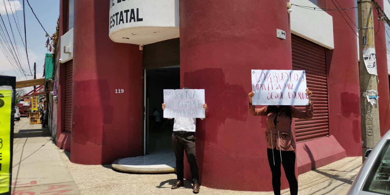 Jóvenes hacen campaña y Morena se niega a pagar | El Imparcial de Oaxaca