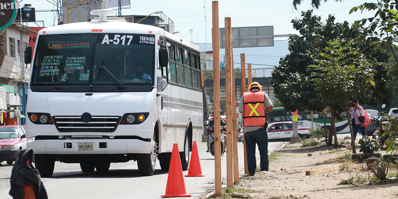 Multas hasta de $20 mil por obstruir el carril del Cytibus | El Imparcial de Oaxaca