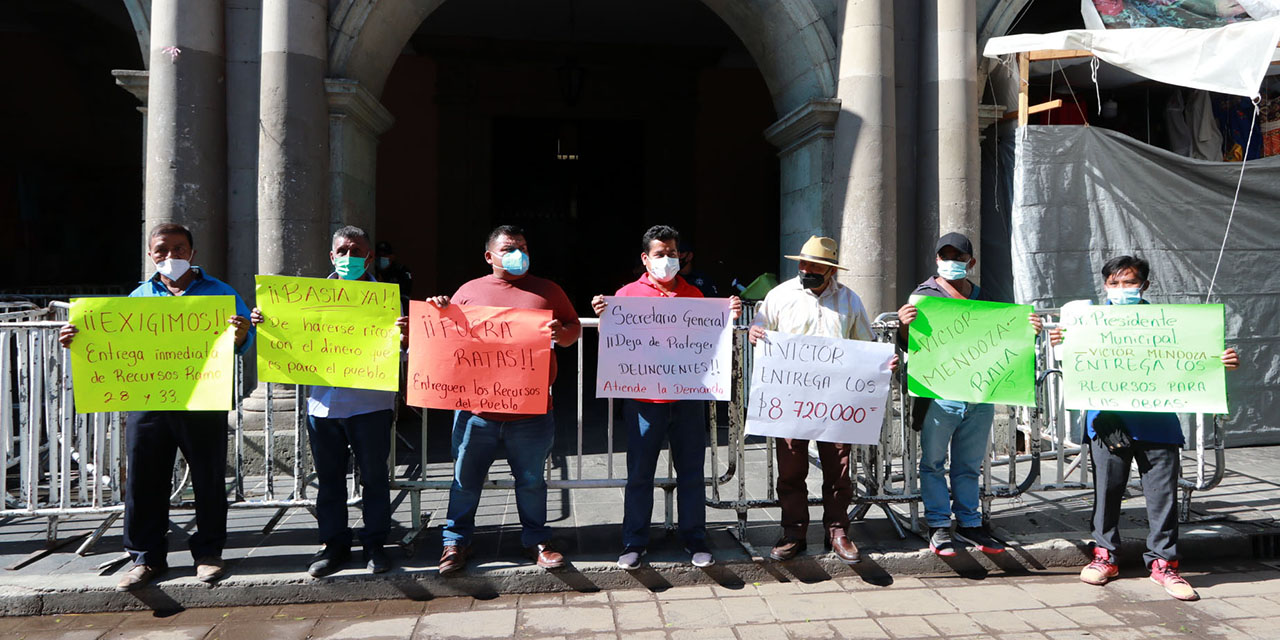 Exigen entrega de recursos para Ozumacín | El Imparcial de Oaxaca