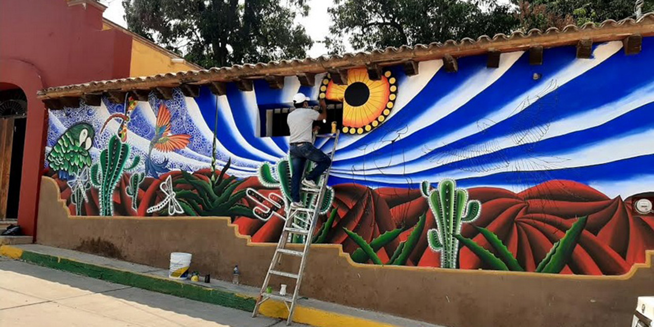 Festival Mural en Cuicatlán está a punto de terminar | El Imparcial de Oaxaca