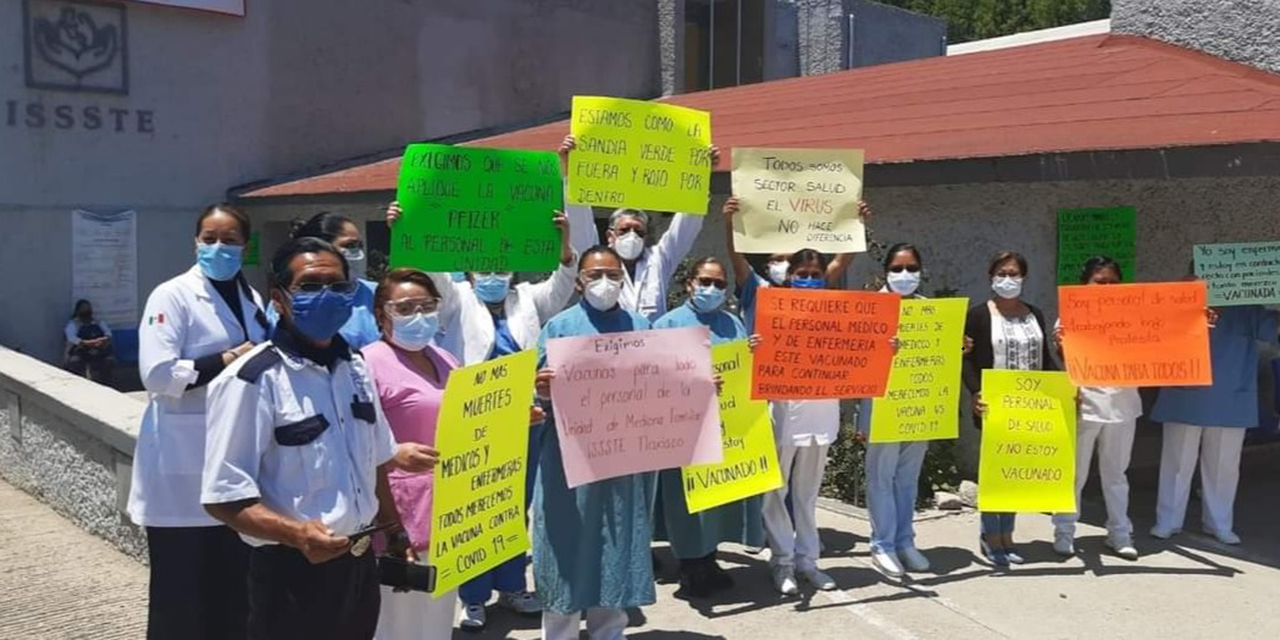 Faltan vacunas para el ISSSTE de Tlaxiaco | El Imparcial de Oaxaca