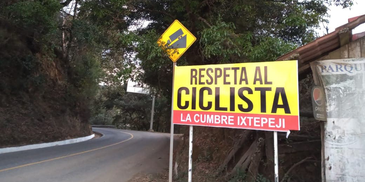 Buscan seguridad para los ciclistas en Oaxaca