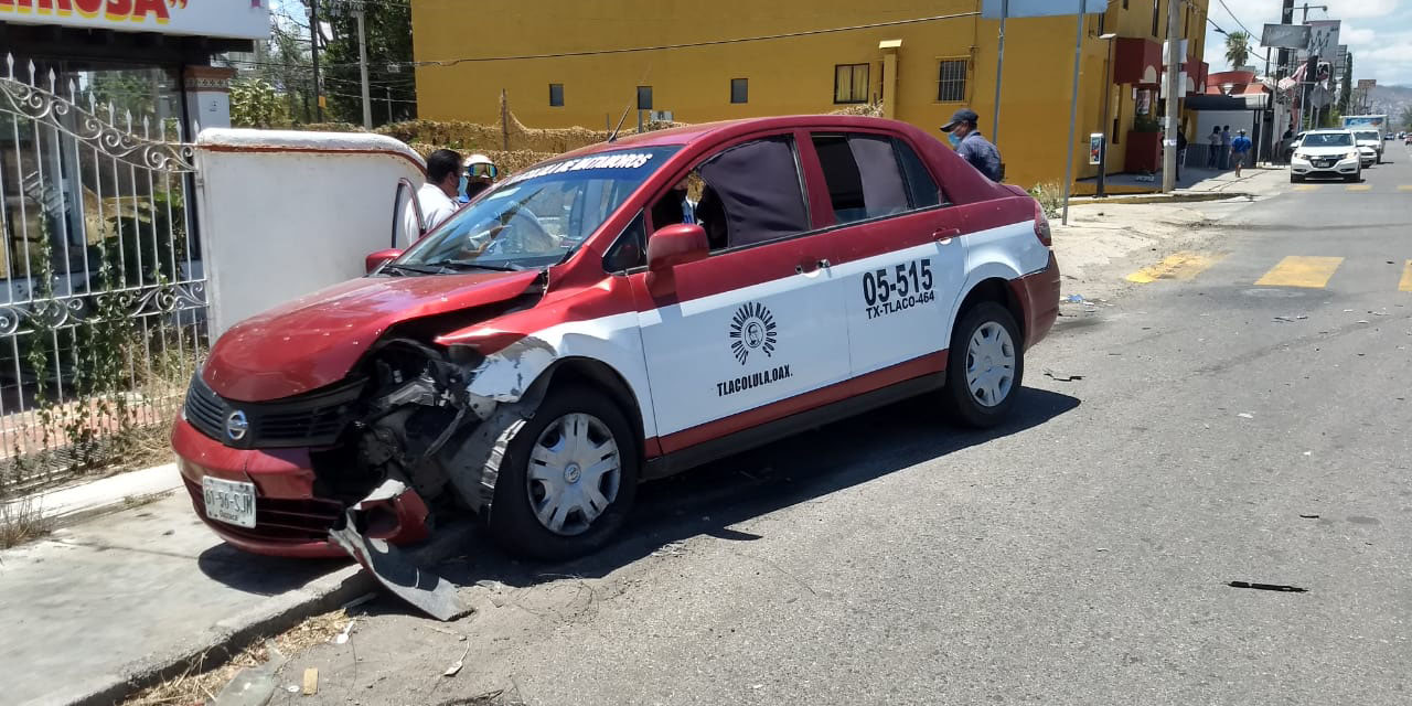 Fuerte choque en la carretera 190 | El Imparcial de Oaxaca