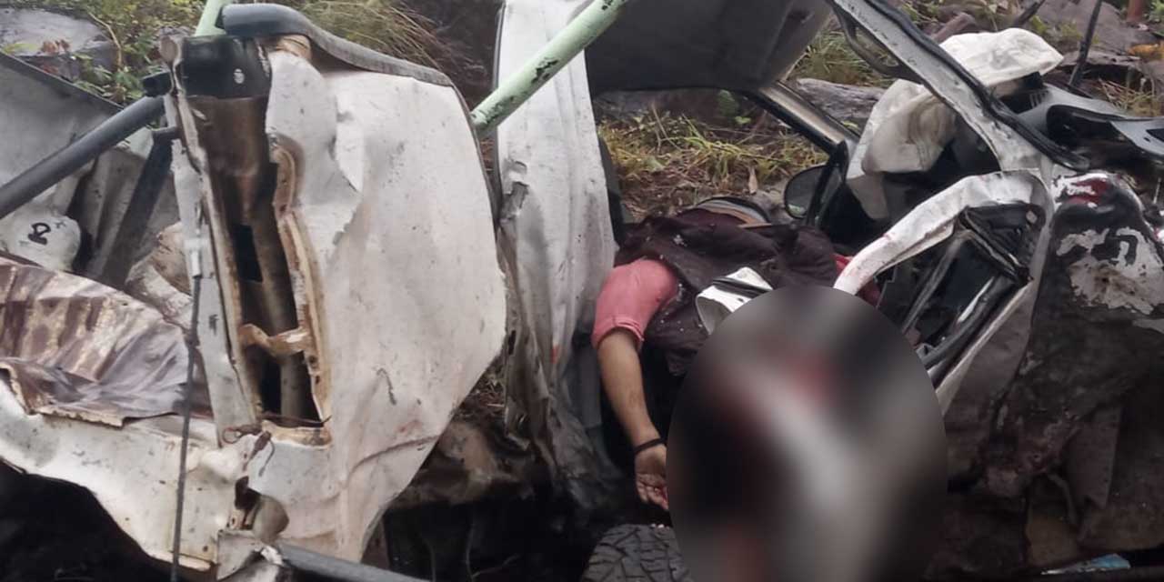 Mortal accidente deja 5 muertos en El Polvorín | El Imparcial de Oaxaca