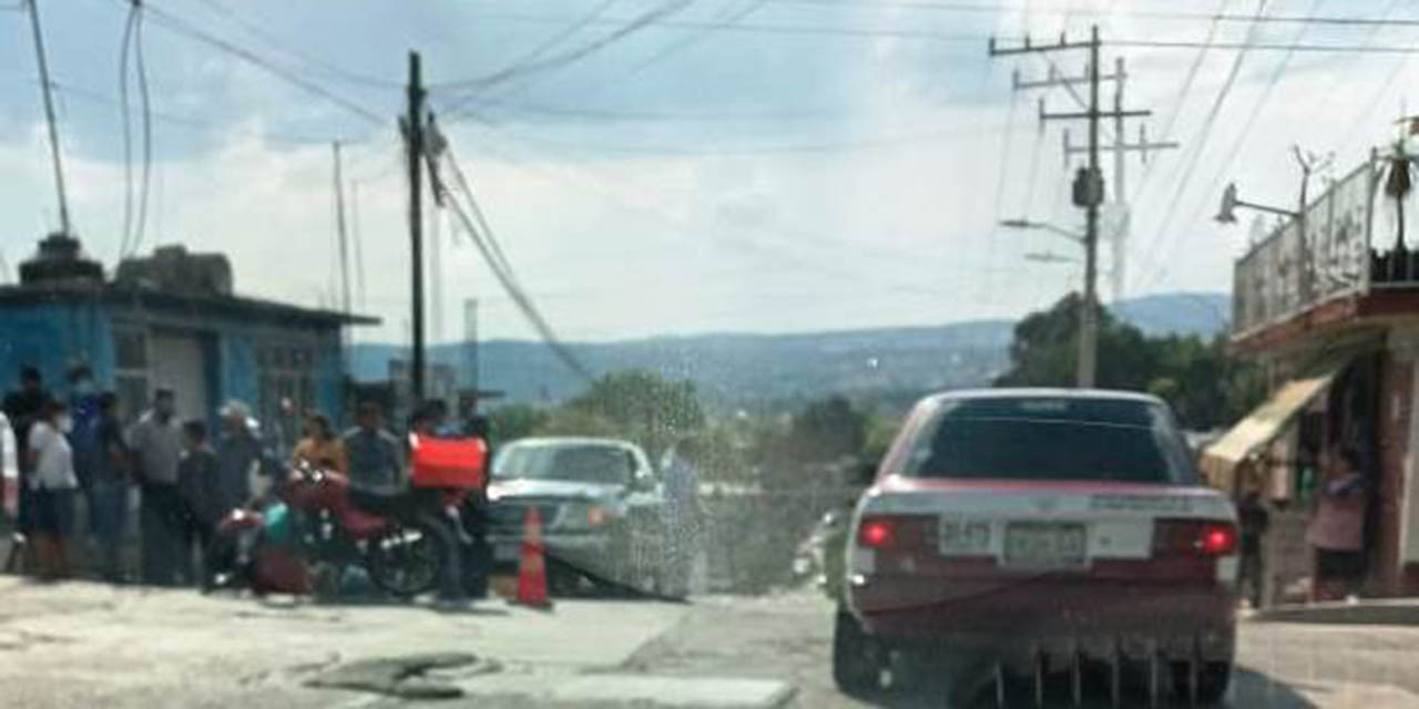 Motociclista se accidenta en agencia de Huajuapan | El Imparcial de Oaxaca