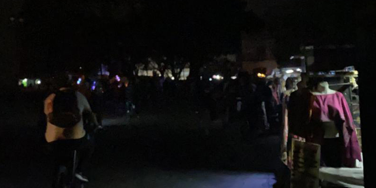 Apagones en la capital oaxaqueña provocan afectaciones