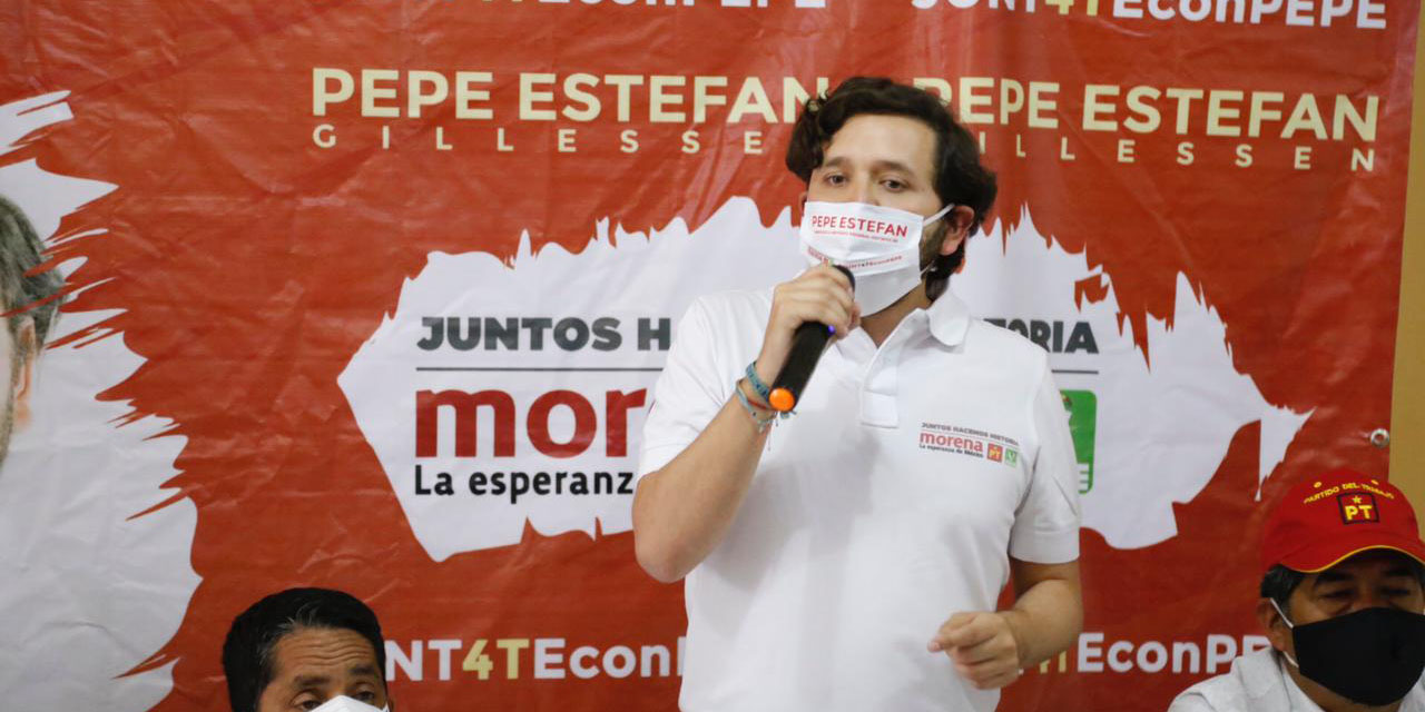 Estefan Gillessen inicia campaña a diputación federal | El Imparcial de Oaxaca