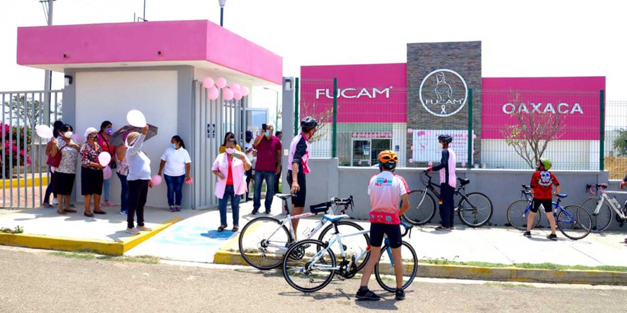 Arriba a Oaxaca rodada ciclista a favor de mujeres con cáncer