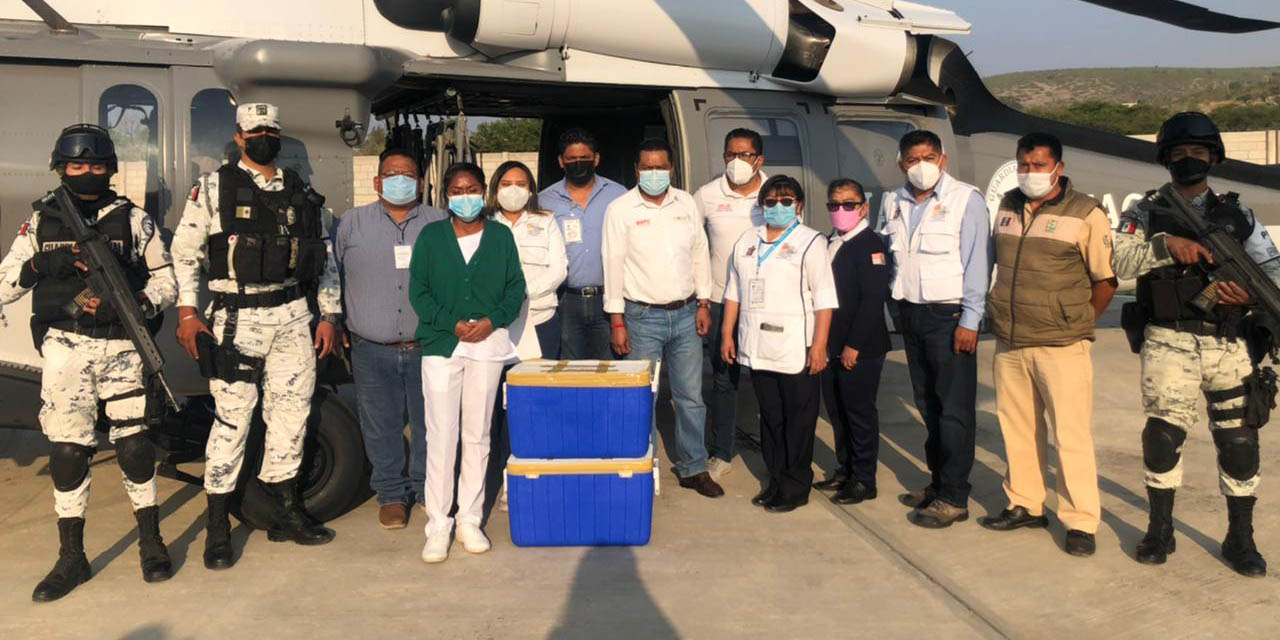 Llega a Huajuapan de León lote de vacunas para docentes de la región Mixteca | El Imparcial de Oaxaca