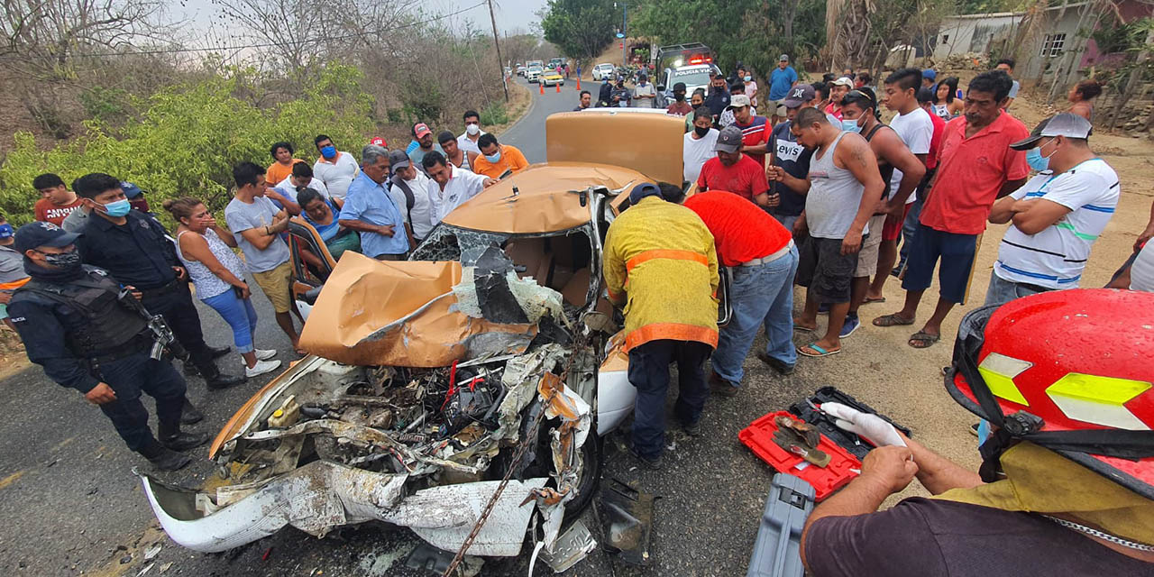 Taxista muere prensado en Pochutla | El Imparcial de Oaxaca