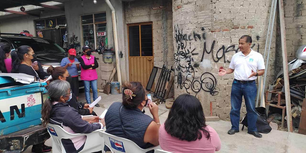Continúa con éxito la campaña de Agustín Monroy en el Distrito XIII