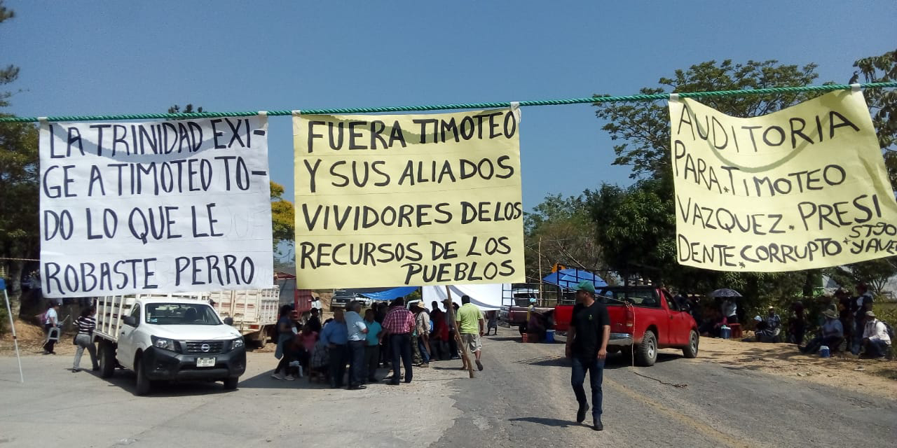 Truenan contra Timoteo Vásquez, presidente de Santiago Yaveo | El Imparcial de Oaxaca