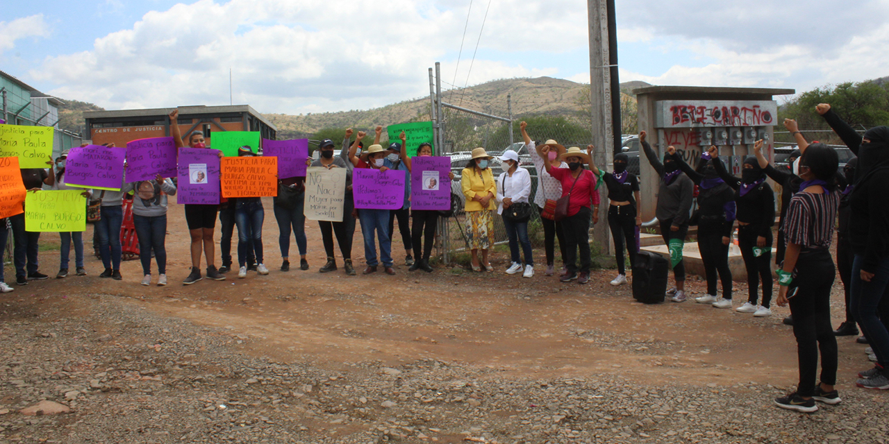 Protestan en Huajuapan por feminicidio de María Paula | El Imparcial de Oaxaca