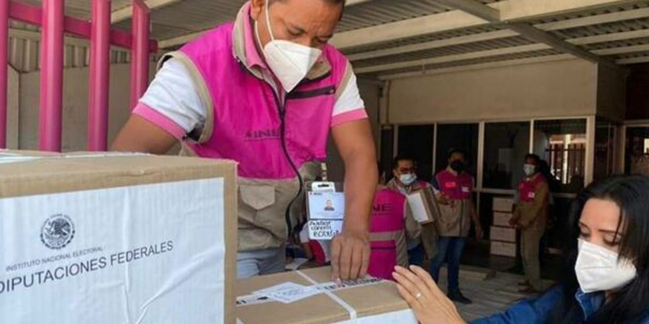 Despliegan operativo para la entrega de papelería electoral en Oaxaca | El Imparcial de Oaxaca