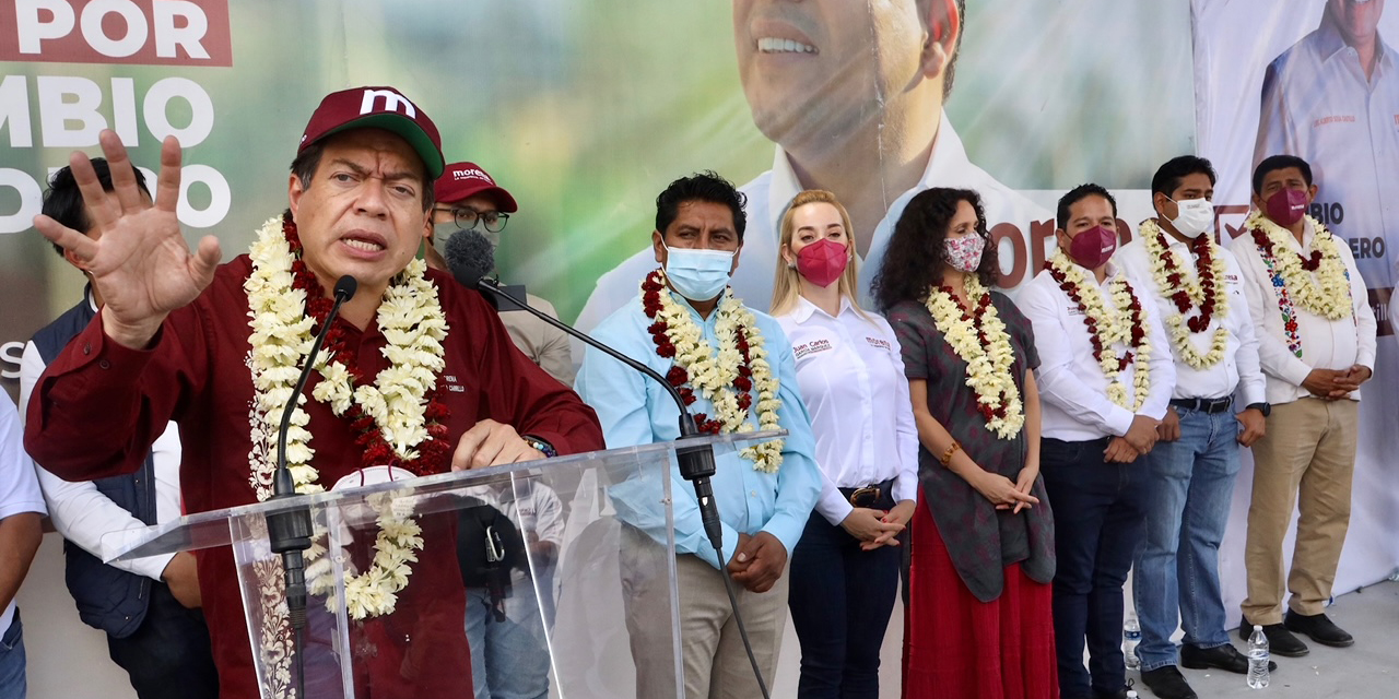 Mario Delgado: “Vamos a defender la Esperanza” | El Imparcial de Oaxaca