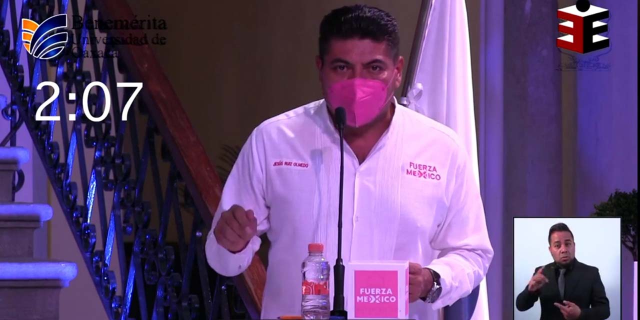 Con contundencia gana Jesús Ruiz Olmedo el debate entre candidatos a la Presidencia Municipal de Oaxaca de Juárez | El Imparcial de Oaxaca Con contundencia gana Jesús Ruiz Olmedo el debate entre candidatos a la Presidencia Municipal de Oaxaca de Juárez | El Imparcial de Oaxaca
